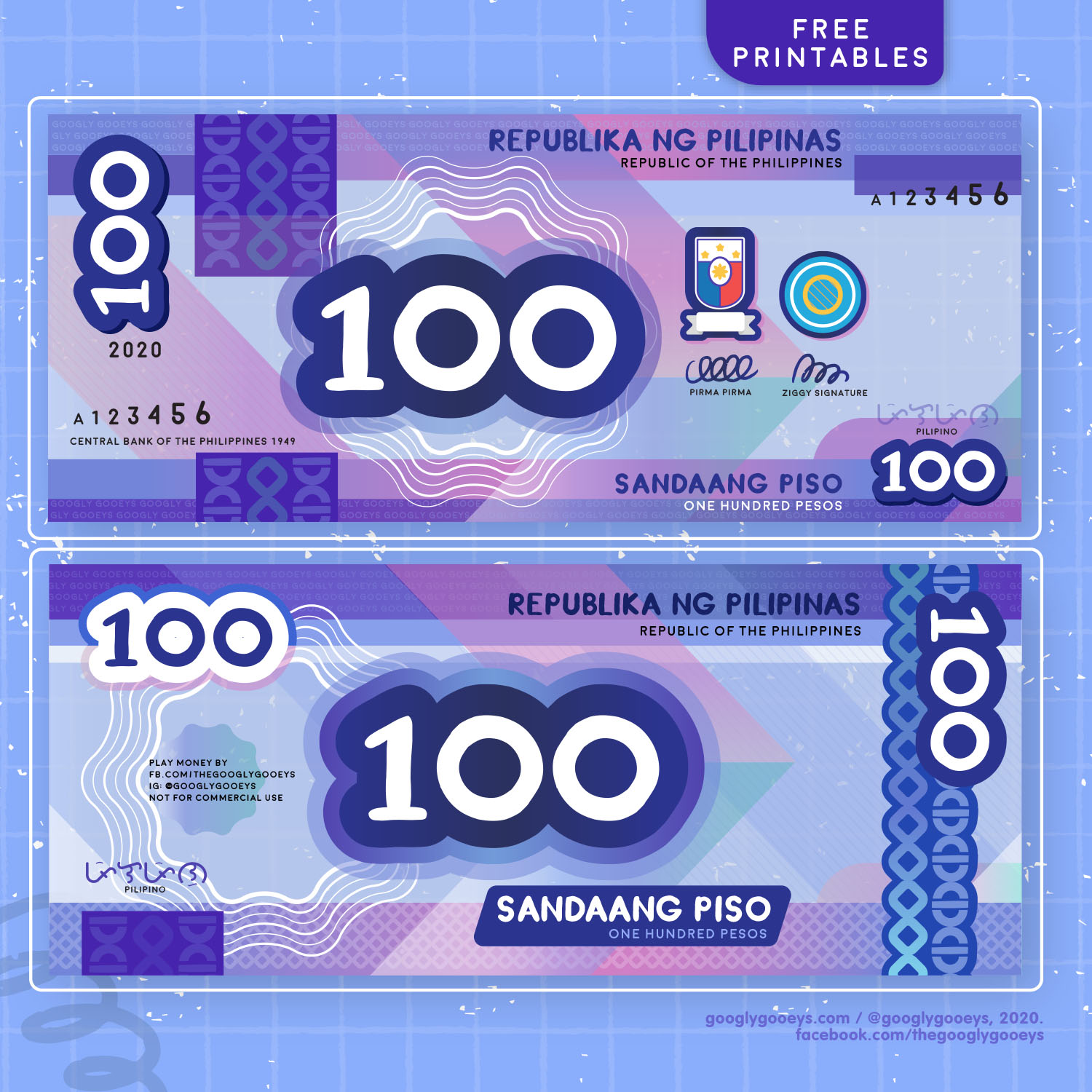Play Money Printable Philippines Free Download