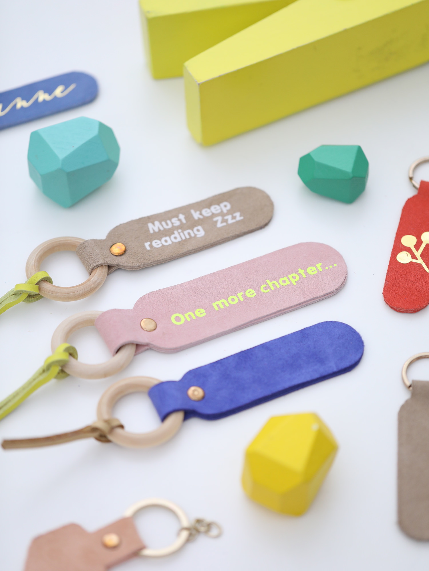 Googly Gooeys DIY Suede Leather Keychain Bookmark Cricut Template