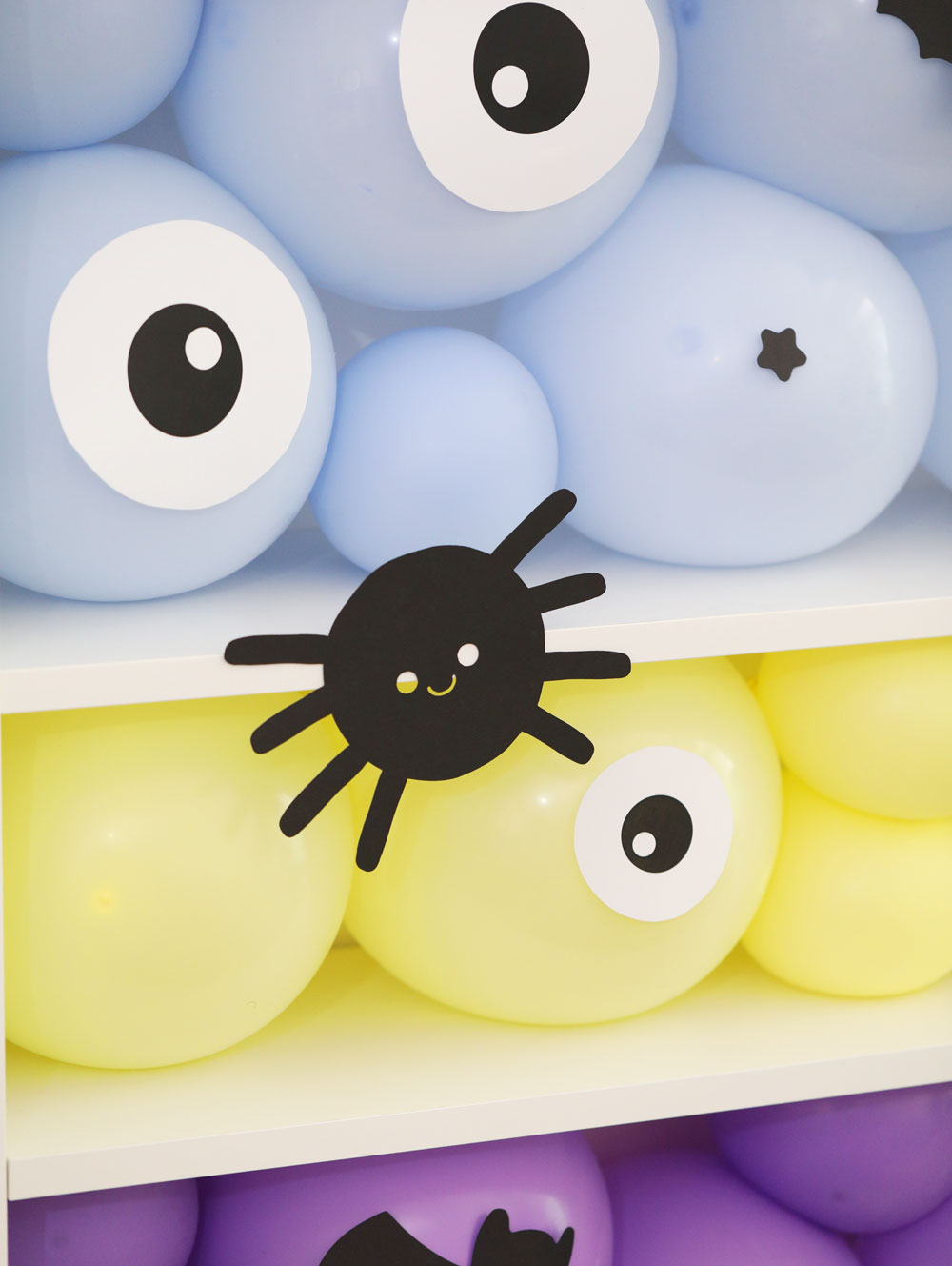 Googly Gooeys Halloween Monster Googly Eyes Printable + DIY Balloon Wall